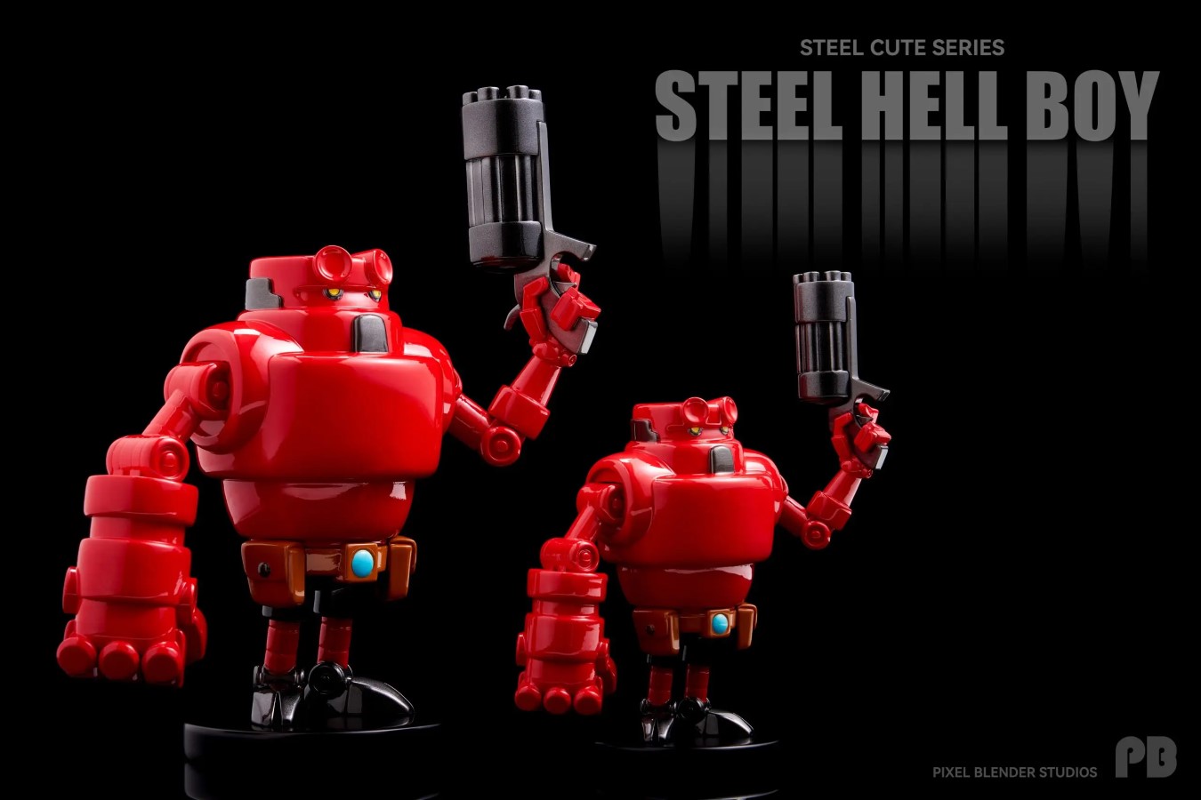 Original Robot steel cute series 01 Hellboy