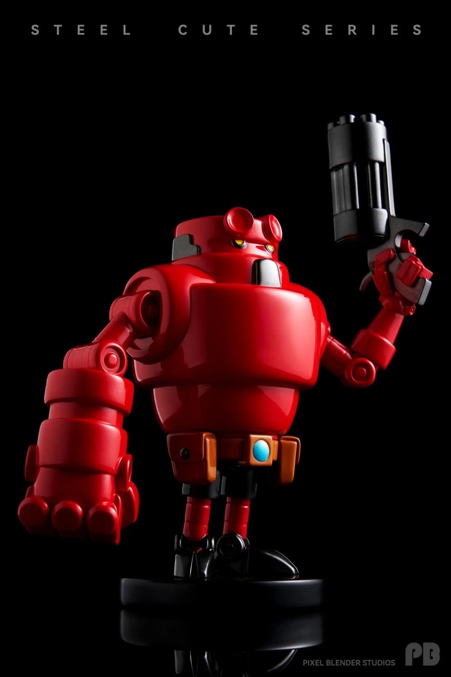 Original Robot steel cute series 01 Hellboy
