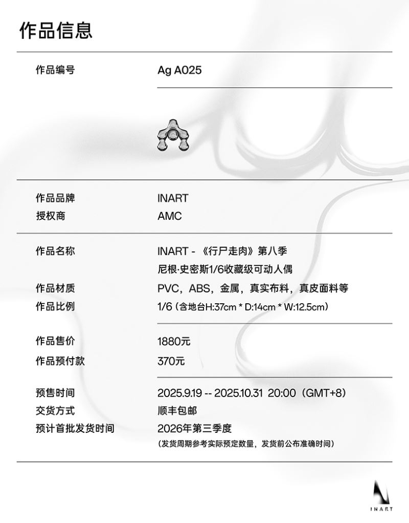 The Walking Dead: Negan Smith 1/6