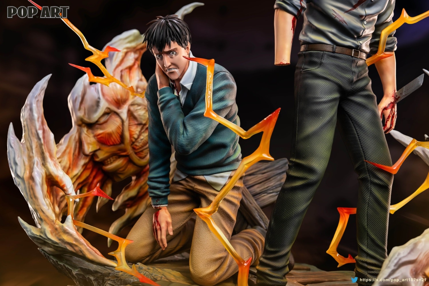 Reiner Braun & Bertholdt Hoover - Attack On Titan 1/6