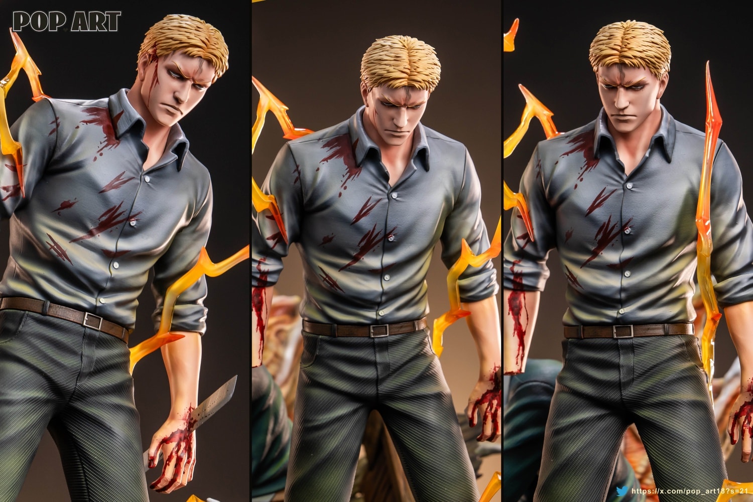 Reiner Braun & Bertholdt Hoover - Attack On Titan 1/6