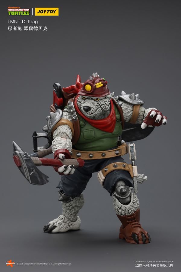 Teenage Mutant Ninja Turtles - Debek the Mole/Grundchuk the Bull/Lazar the Red Wolf 1/18