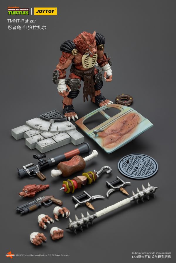 Teenage Mutant Ninja Turtles - Debek the Mole/Grundchuk the Bull/Lazar the Red Wolf 1/18