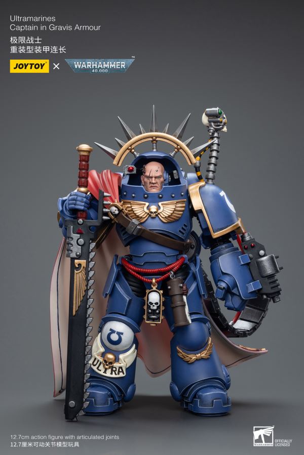 Ultramarines - Redeemer Dreadnought Mecha Thales Brothers/Heavy Armored Captain 1/18