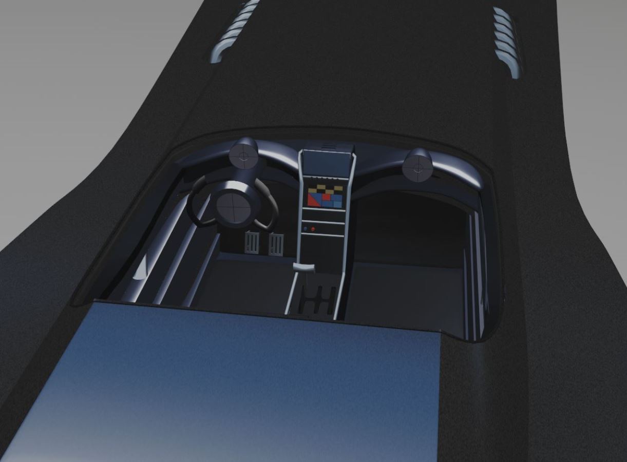 Batmobile - Batman The Animated Series (BTAS) 1/6