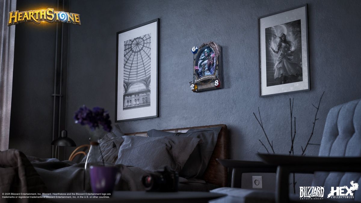 Blizzard Hearthstone - Tyrande Whisperwind Card Art Statue