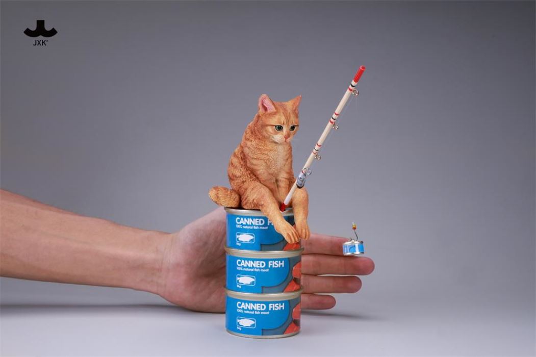 Dream-Fishing Kitten