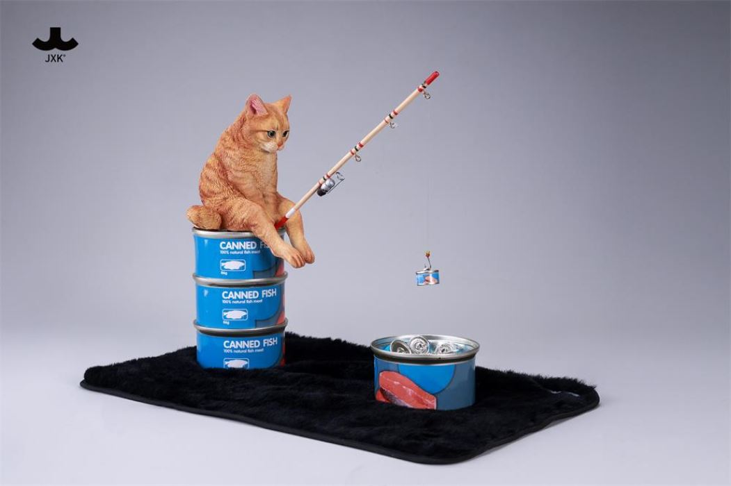 Dream-Fishing Kitten