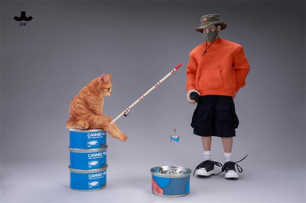 Dream-Fishing Kitten