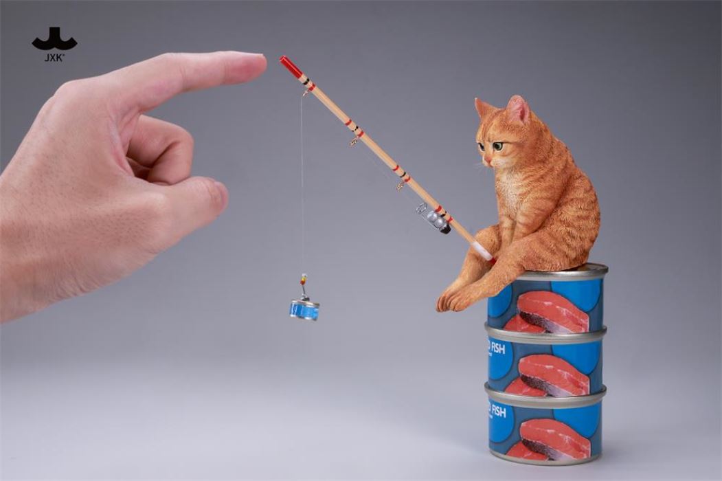 Dream-Fishing Kitten