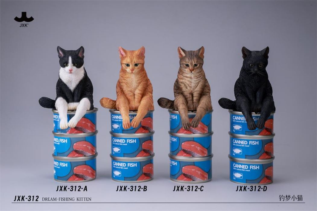 Dream-Fishing Kitten