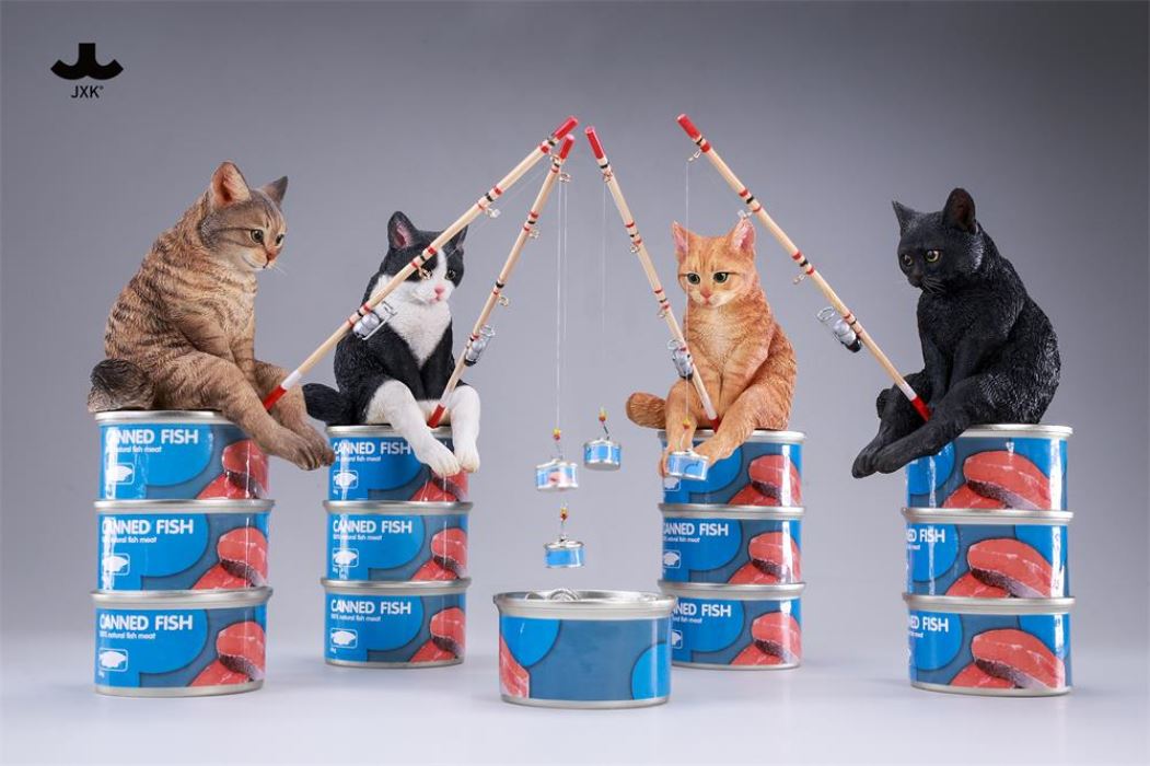 Dream-Fishing Kitten