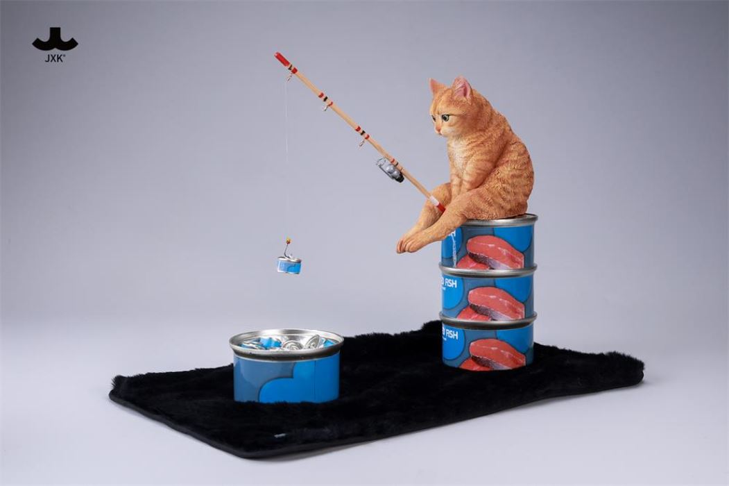 Dream-Fishing Kitten