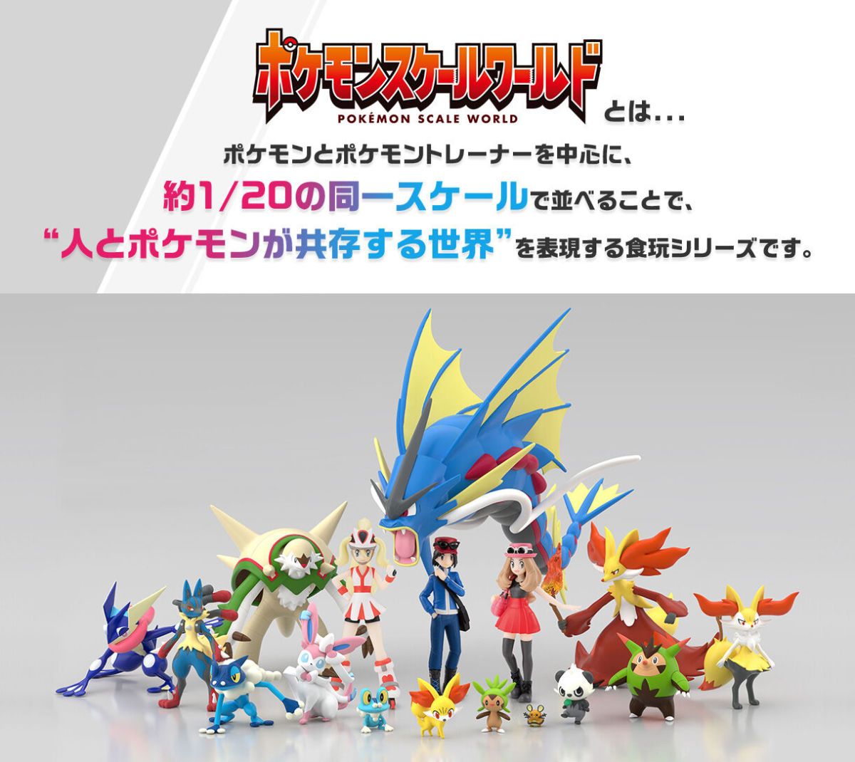 Pokemon Scale World Mega Gyarados 1/20