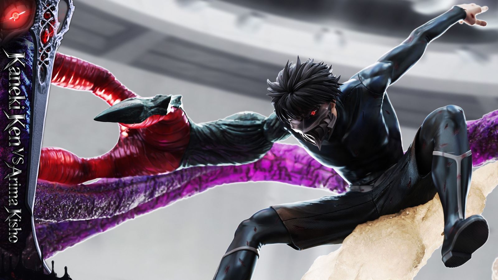 Arima Takashi vs Kaneki Ken - Tokyo Ghoul