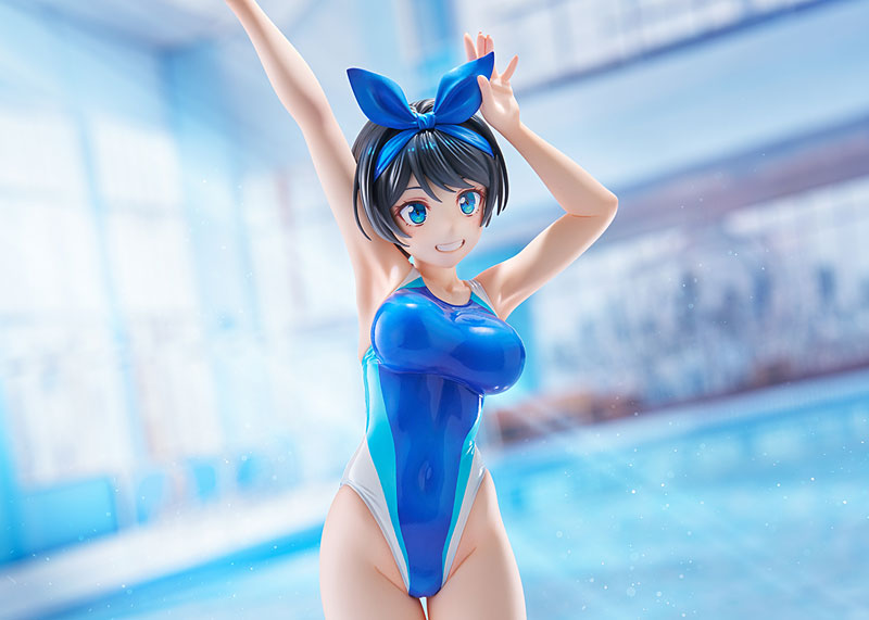 Swimsuit Silhouette Rent-A-Girlfriend Ruka Sarashina Competition Swimsuit Ver. 1/7