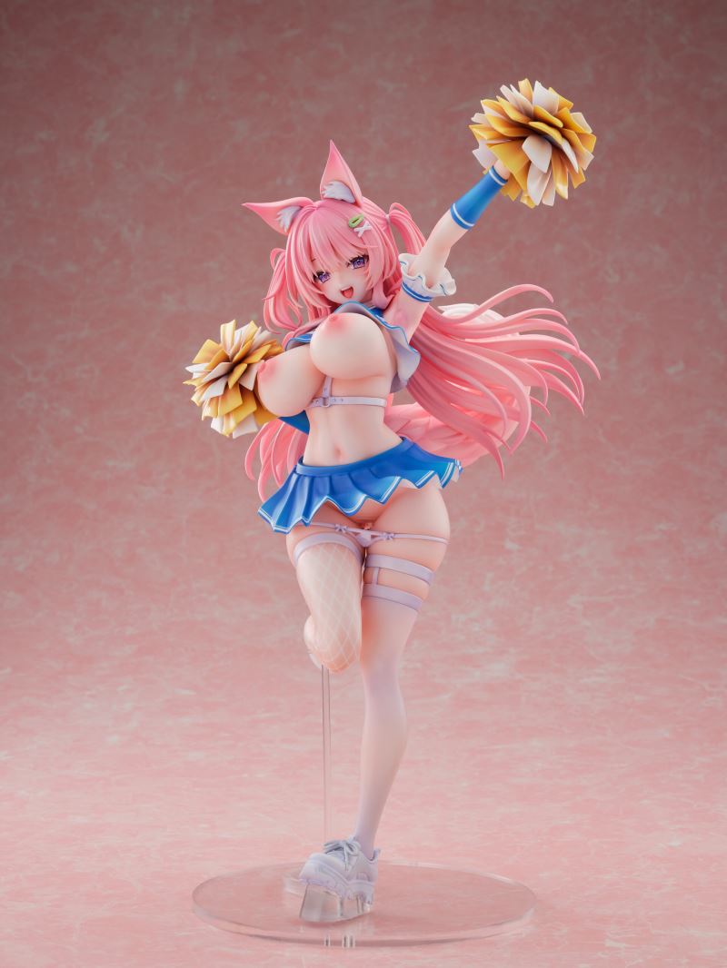 Animal Ears Cheerleader Girl DX Ver. illustration by Yatanuki Kei 1/5.5