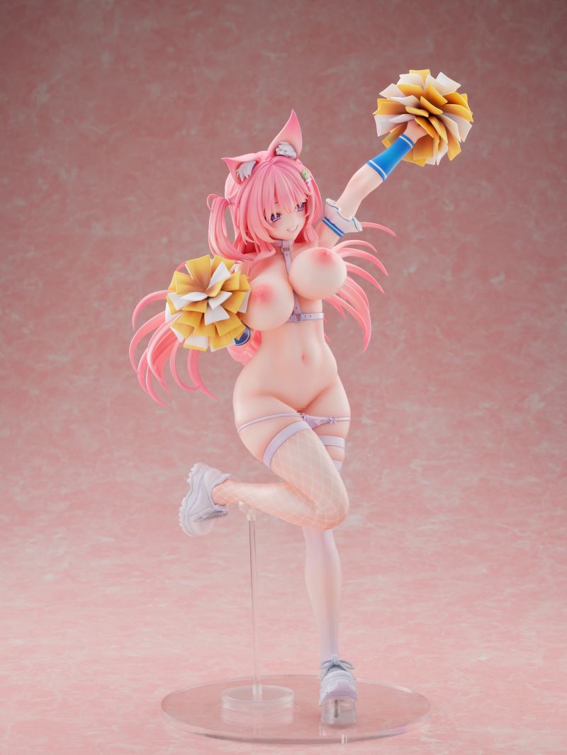 Animal Ears Cheerleader Girl DX Ver. illustration by Yatanuki Kei 1/5.5