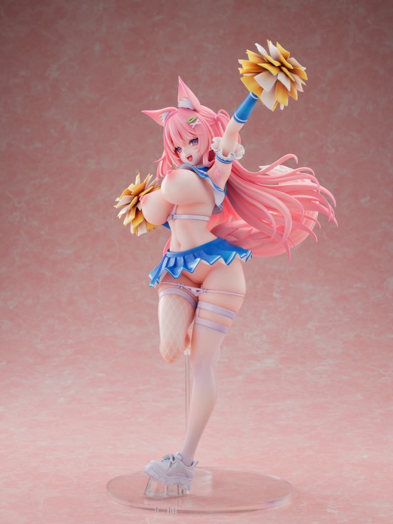Animal Ears Cheerleader Girl DX Ver. illustration by Yatanuki Kei 1/5.5
