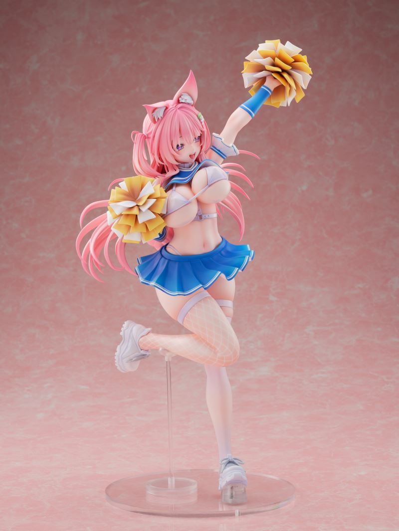 Animal Ears Cheerleader Girl DX Ver. illustration by Yatanuki Kei 1/5.5