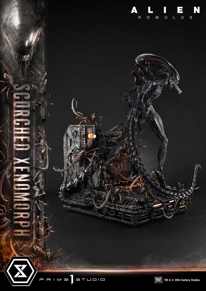 Alien: Romulus  Scorched Xenomorph DX Version
