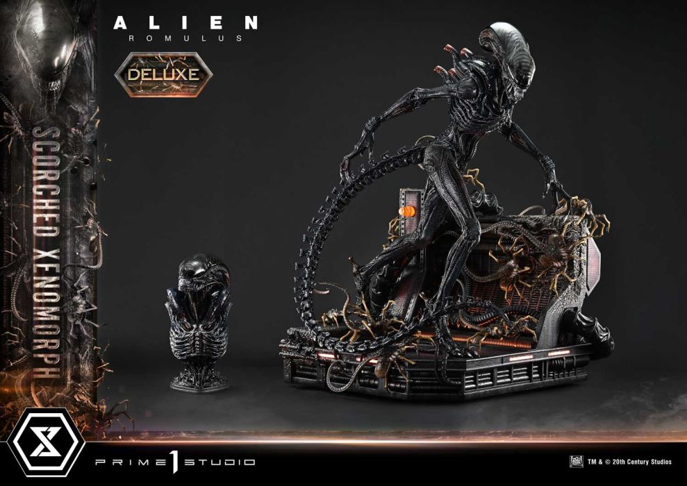 Alien: Romulus  Scorched Xenomorph DX Version