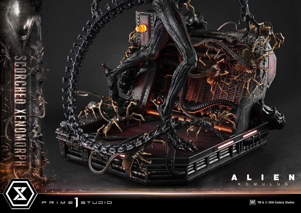 Alien: Romulus  Scorched Xenomorph DX Version