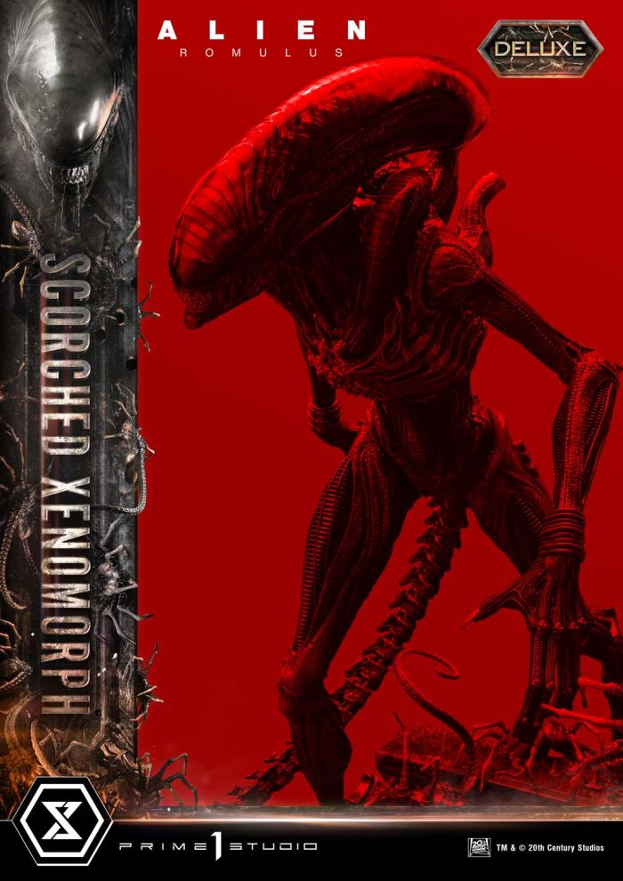 Alien: Romulus  Scorched Xenomorph DX Version