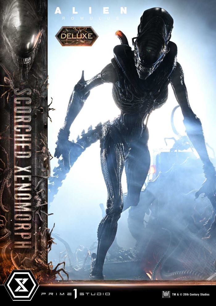 Alien: Romulus  Scorched Xenomorph DX Version