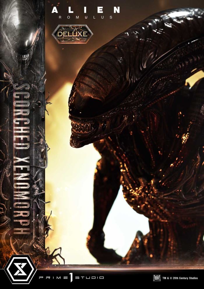 Alien: Romulus  Scorched Xenomorph DX Version
