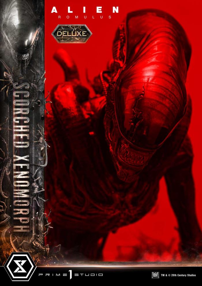 Alien: Romulus  Scorched Xenomorph DX Version