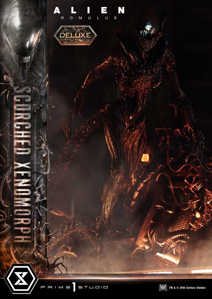 Alien: Romulus  Scorched Xenomorph DX Version
