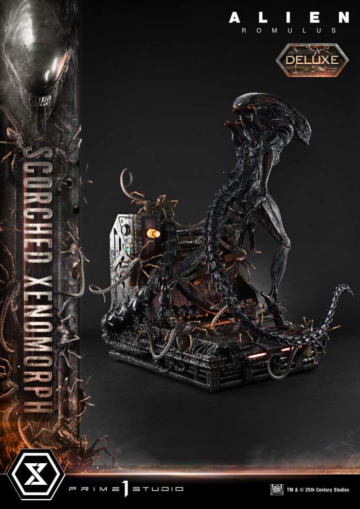 Alien: Romulus  Scorched Xenomorph DX Version