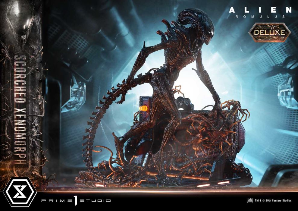 Alien: Romulus  Scorched Xenomorph DX Version