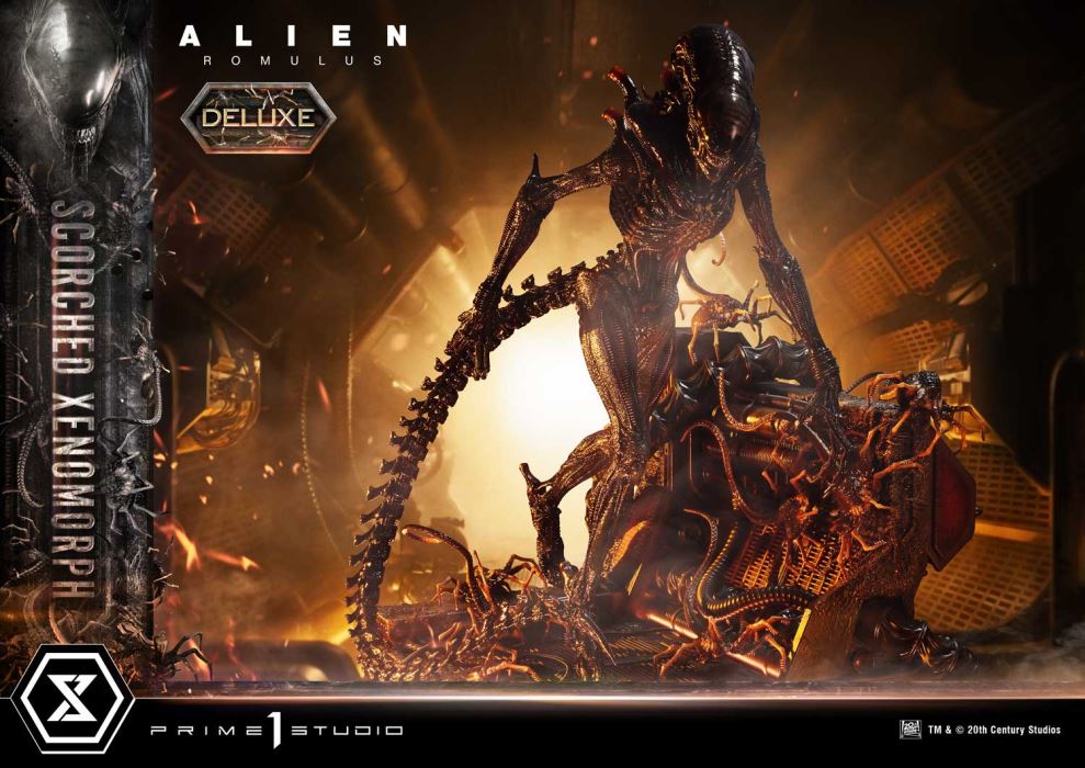 Alien: Romulus  Scorched Xenomorph DX Version