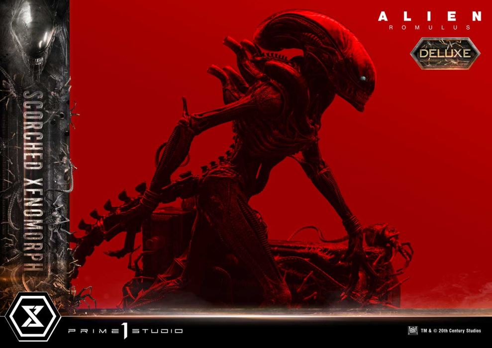 Alien: Romulus  Scorched Xenomorph DX Version