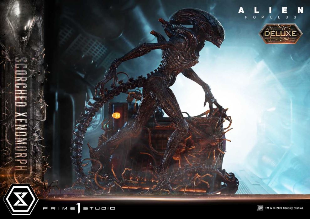 Alien: Romulus  Scorched Xenomorph DX Version