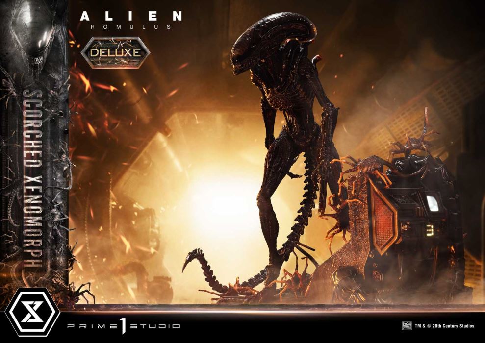 Alien: Romulus  Scorched Xenomorph DX Version