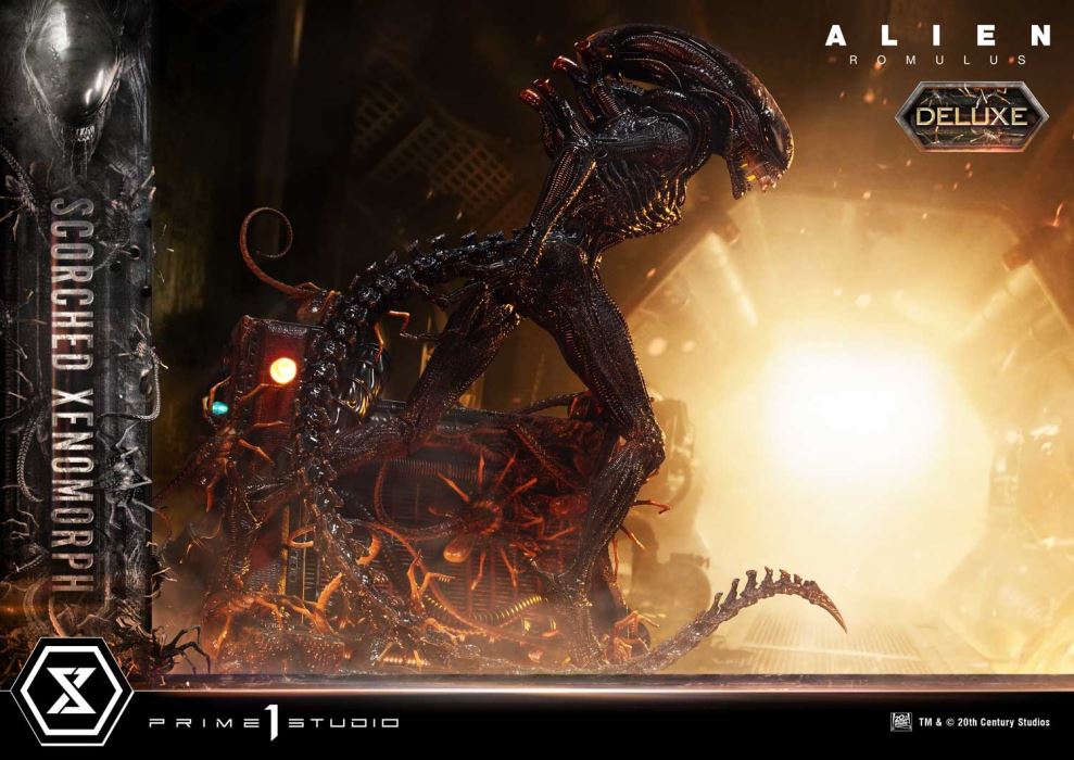 Alien: Romulus  Scorched Xenomorph DX Version