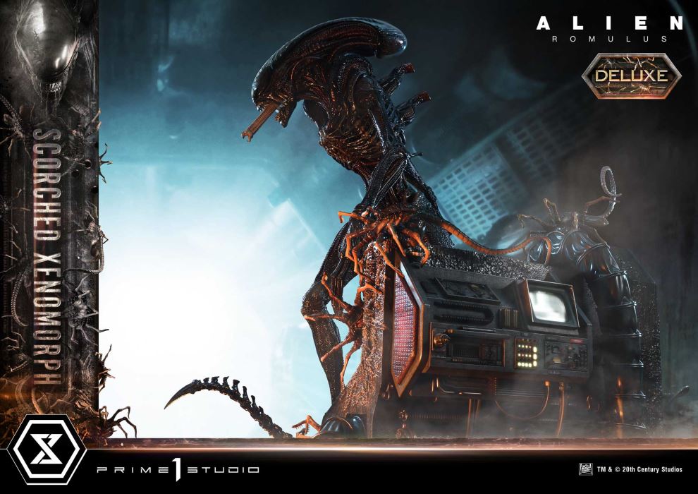 Alien: Romulus  Scorched Xenomorph DX Version