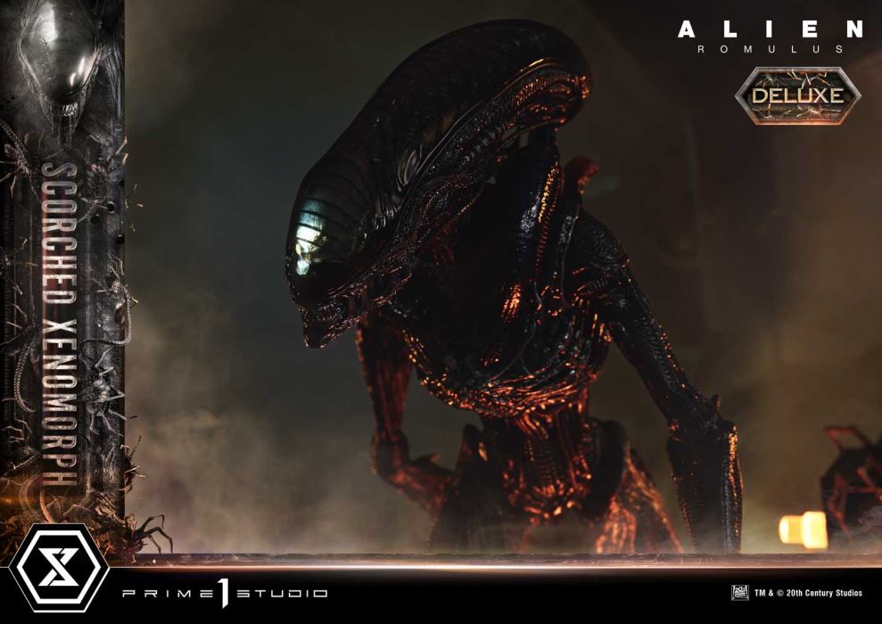 Alien: Romulus  Scorched Xenomorph DX Version