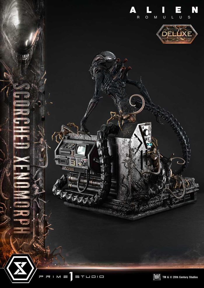 Alien: Romulus  Scorched Xenomorph DX Version