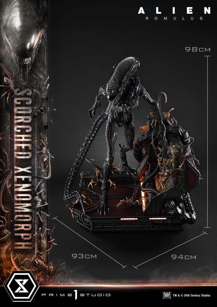 Alien: Romulus  Scorched Xenomorph DX Version