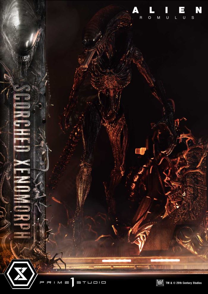 Alien: Romulus  Scorched Xenomorph DX Version
