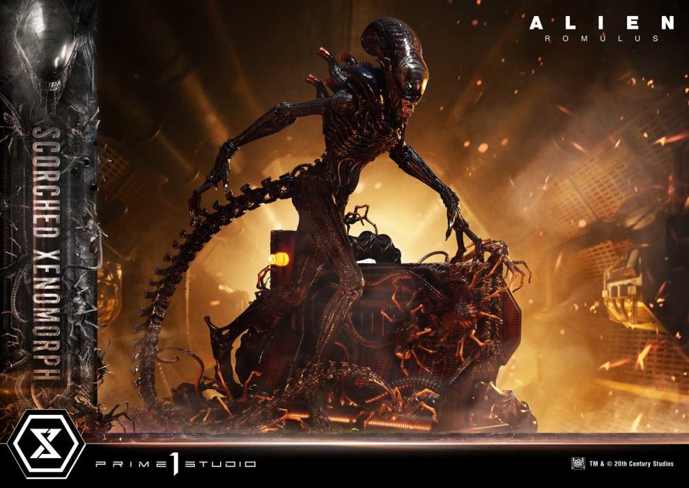 Alien: Romulus  Scorched Xenomorph DX Version