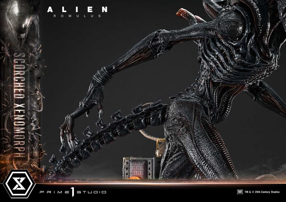 Alien: Romulus  Scorched Xenomorph DX Version