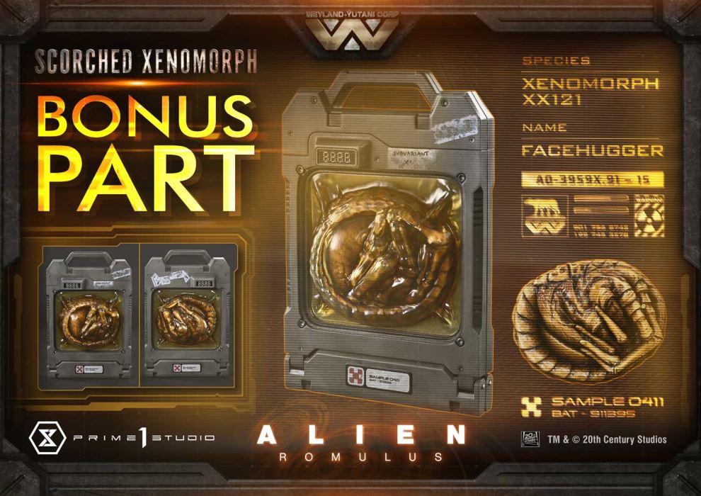 Alien: Romulus  Scorched Xenomorph DX Version
