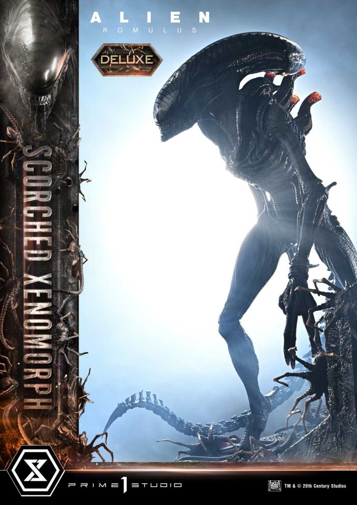 Alien: Romulus  Scorched Xenomorph DX Version