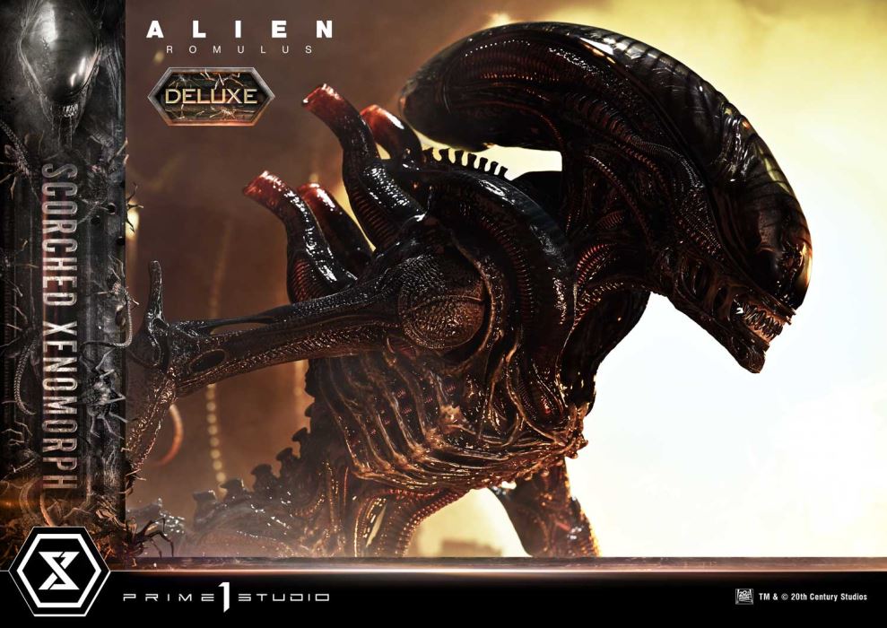 Alien: Romulus  Scorched Xenomorph DX Version