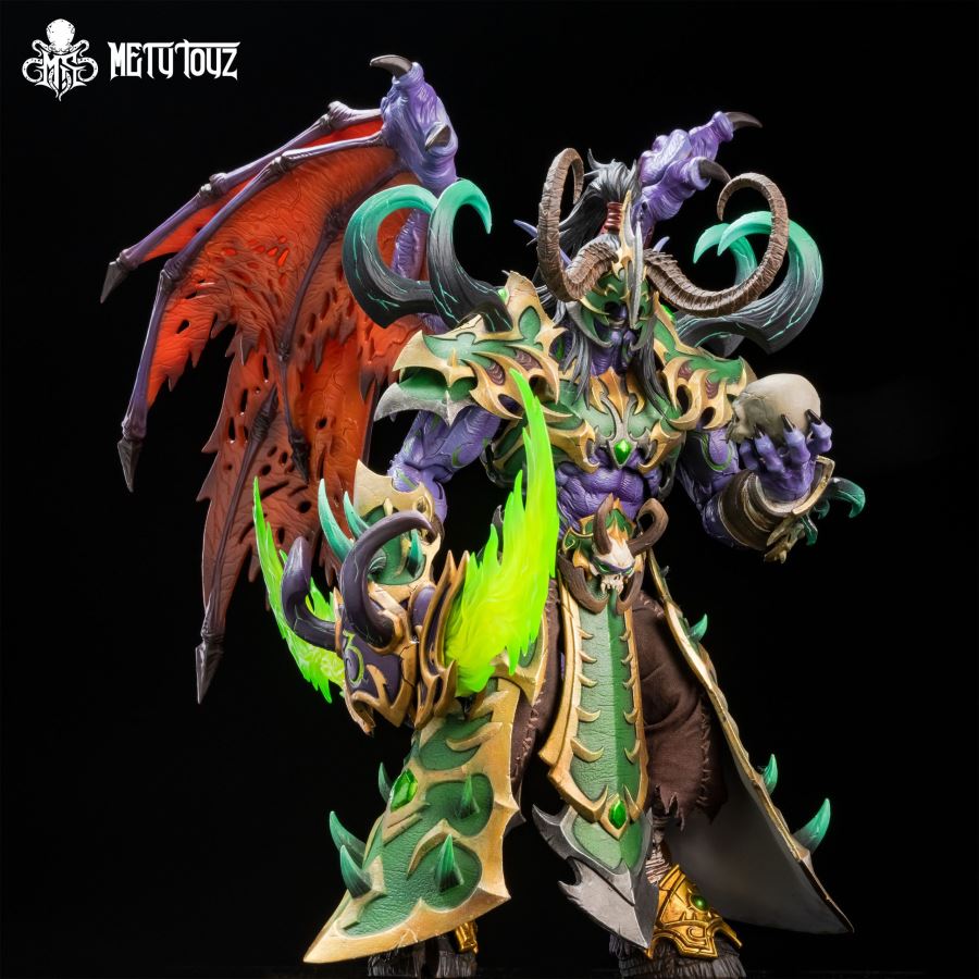 World of Warcraft Illidan Stormrage WF2025 Exclusive Demon Hunter Emperor Armor Edition